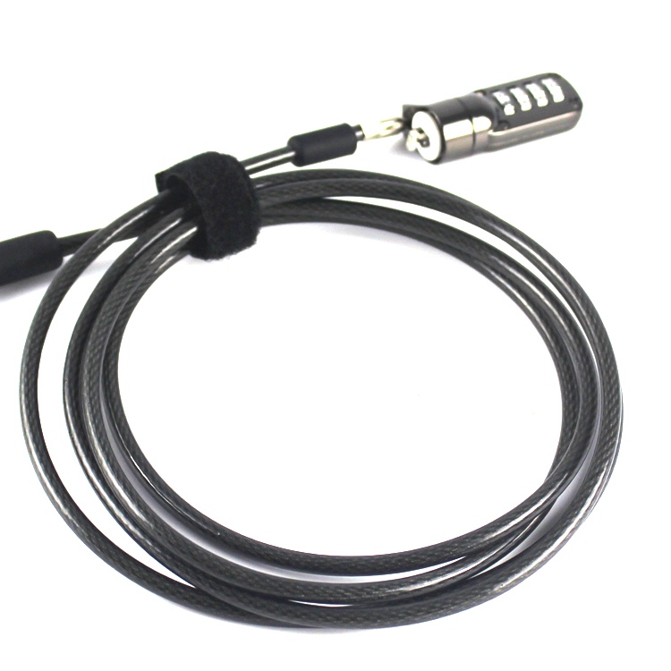 black combination lock