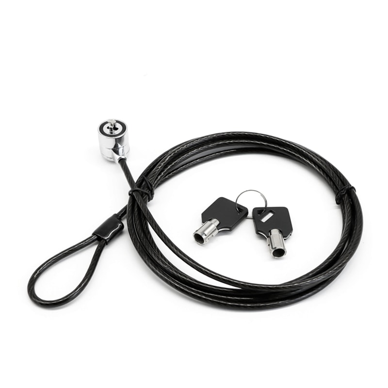 2 m Keyed Laptop Security Cable, customization reference 1